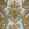 Шерстяной Павлопосадский платок "Сольвейг", 89x89 см, арт. 1549-2