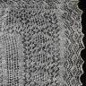 Оренбургский пуховый платок ручной работы, арт. ШП0006, 115х115