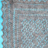 Оренбургский пуховый платок серый, арт. 1с329 (П3-130-03)