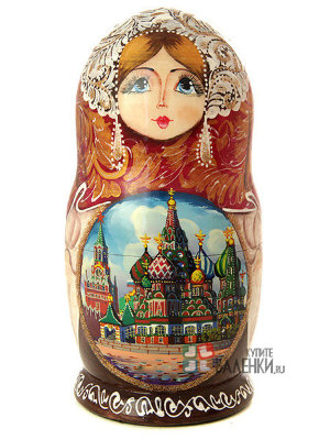 Матрешка "Москва", арт. 505