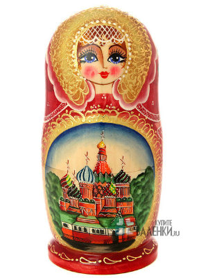 Матрешка "Москва", арт. 510